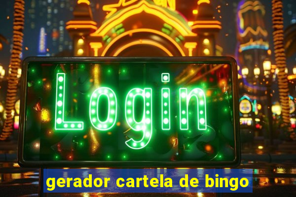 gerador cartela de bingo